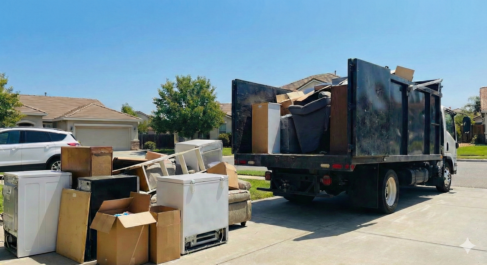 Junk Removal Milwaukee Team Truck and Equipment